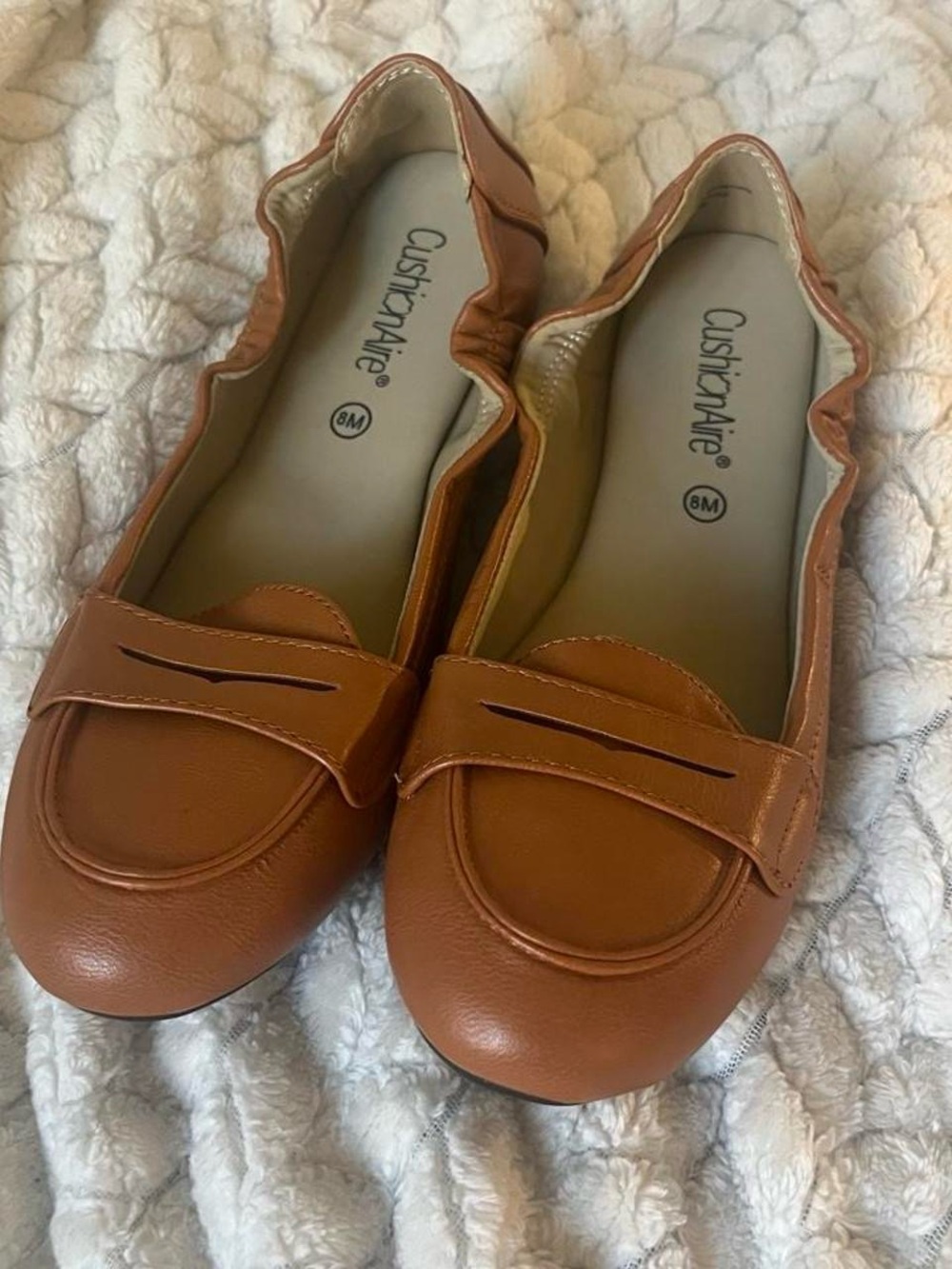 Cushionaire Women's Brown Slip-On Loafers